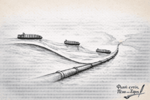 Η ενέργεια και το εμπόριο κινούνται μέσα από συγκεκριμένα περάσματα. Οι ροές είναι συγκεντρωμένες. Άρα είναι ευάλωτες.