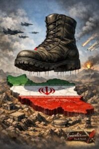 Στρατιωτική μπότα αιωρείται πάνω από το Ιράν χωρίς να πατά στο έδαφος