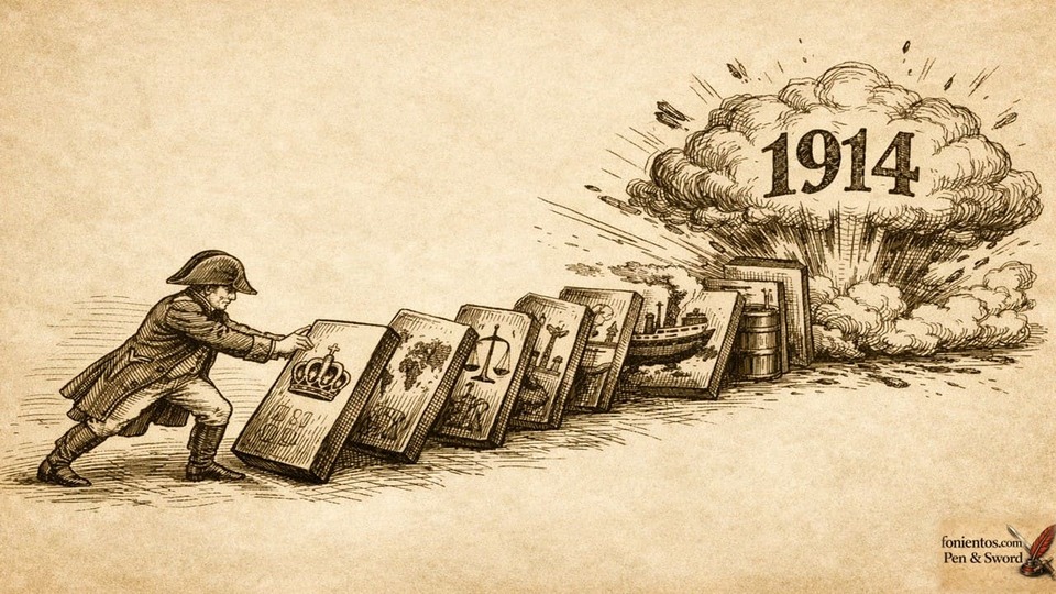 Το ντόμινο της ιστορίας από τον Ναπολέοντα έως τον Α Παγκόσμιο Πόλεμο και την έκρηξη του 1914