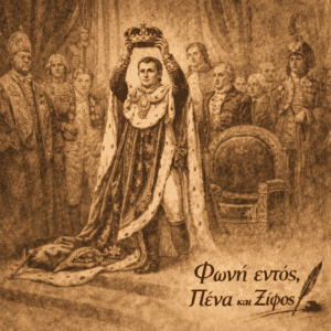 Η στέψη του Ναπολέοντα ως αυτοκράτορα της Γαλλίας το 1804.