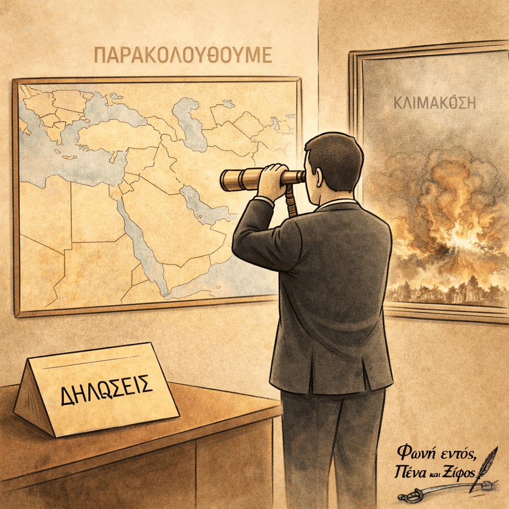 Η γεωπολιτική κρίση Ιράν ΗΠΑ δεν μετριέται με τηλεσκόπιο αλλά με ευθύνη. Οι βόμβες μιλούν δυνατά. Οι δηλώσεις ψιθυρίζουν.