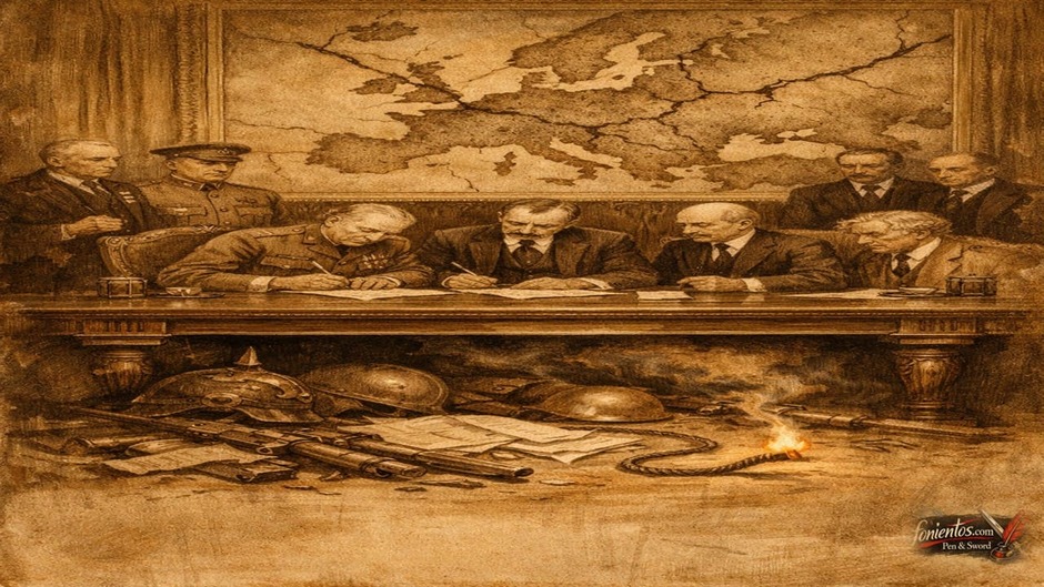 Η μεταπολεμική ειρήνη μετά τον Α Παγκόσμιο Πόλεμο παρουσιάζεται ως εύθραυστη συμφωνία πάνω από μια Ευρώπη γεμάτη ρωγμές.