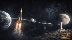 Η αρχιτεκτονική του προγράμματος Άρτεμις ως συνδεδεμένο σύστημα από τη Γη έως τη Σελήνη