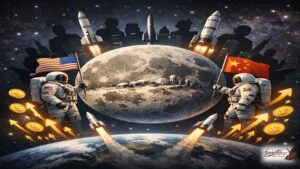 Η Σελήνη ως πεδίο οικονομικού ανταγωνισμού μεταξύ κρατών και εταιρειών