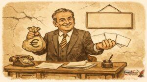 Πολιτικός μοιράζει ρουσφέτια κρατώντας ευρώ σε ευρωπαϊκό πλαίσιο