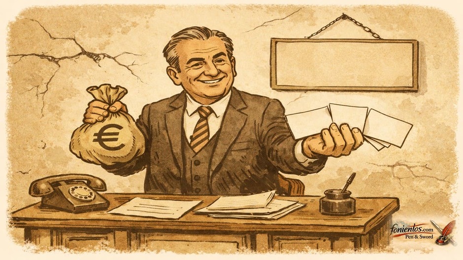 Πολιτικός μοιράζει ρουσφέτια κρατώντας ευρώ σε ευρωπαϊκό πλαίσιο