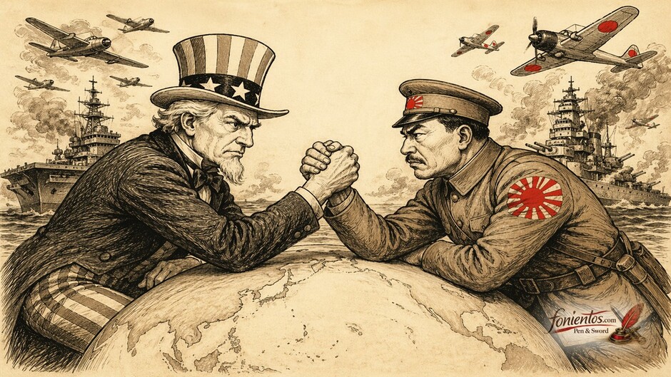 Συμβολική σύγκρουση ΗΠΑ και Ιαπωνίας στον Ειρηνικό κατά τον Β Παγκόσμιο Πόλεμο